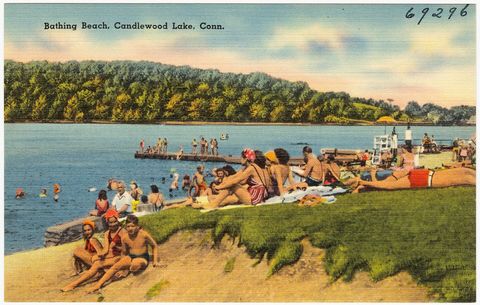 Bathing beach, Candlewood Lake, Conn (69296).jpg