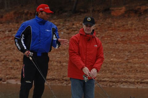 Assignment- 48-DPA-02 21 08 SIO K SC Bass Fish) Activities at the Bassmasters Classic professional fishing tournament, (Lake Hartwell,) Greenville, South Carolina, with Secretary Di - DPLA - 3a2ddc04379902edb64d51ce36a3262a.JPG
