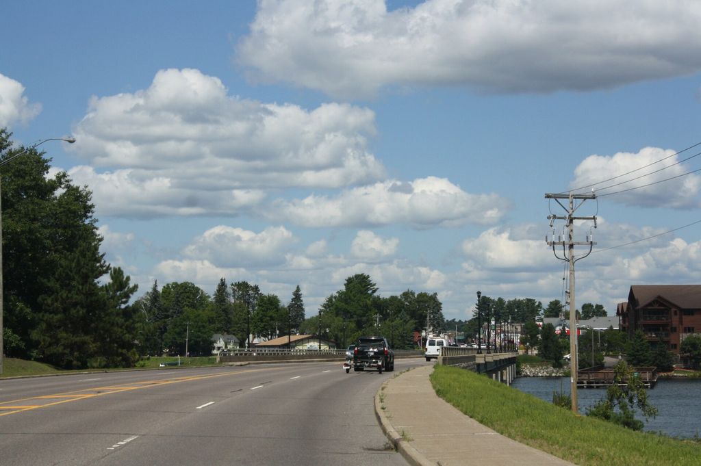 Lake Minocqua Wisconsin Bridge in the Island City.jpg