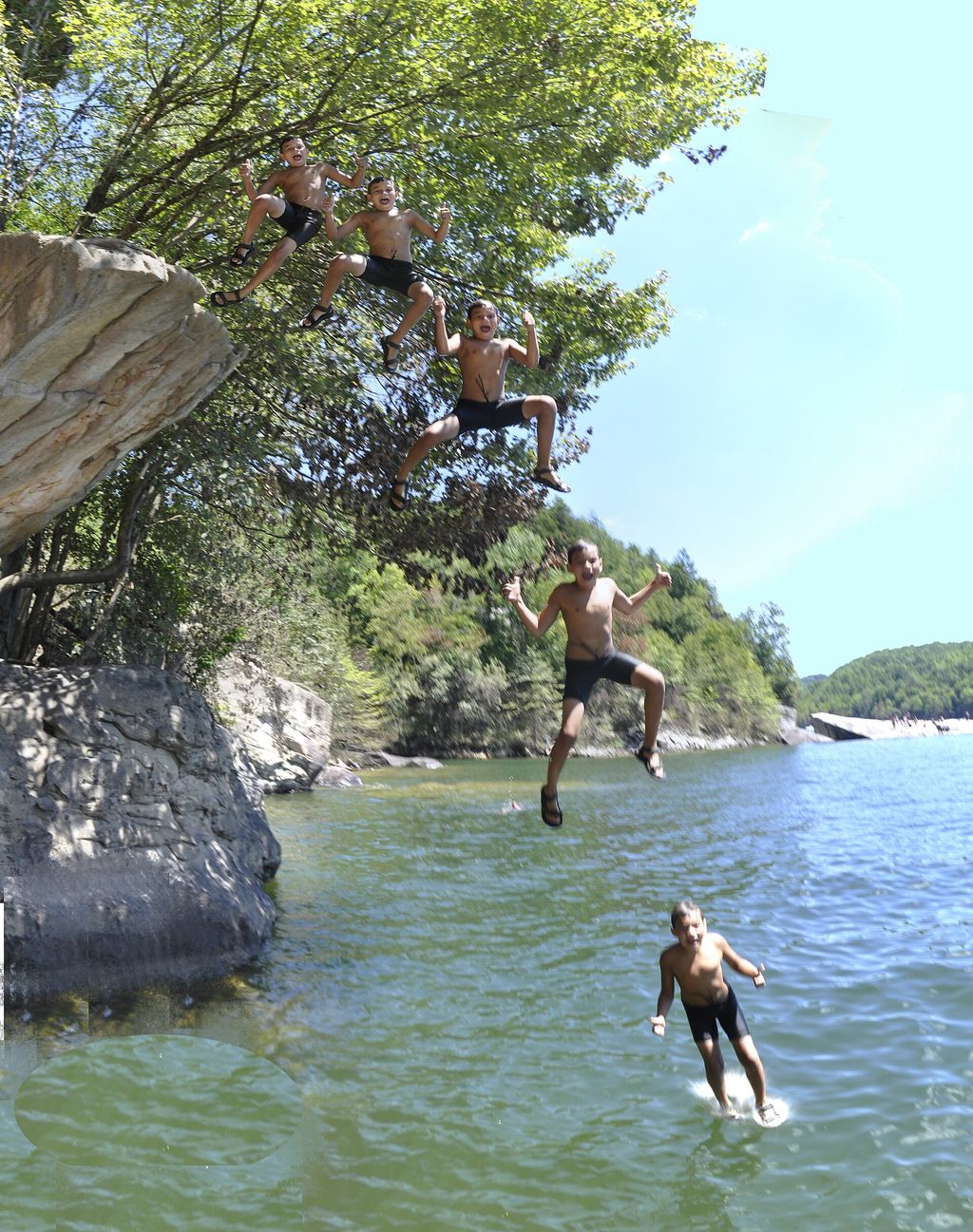 Cliff jumping at Summersville Lake - 17.jpg